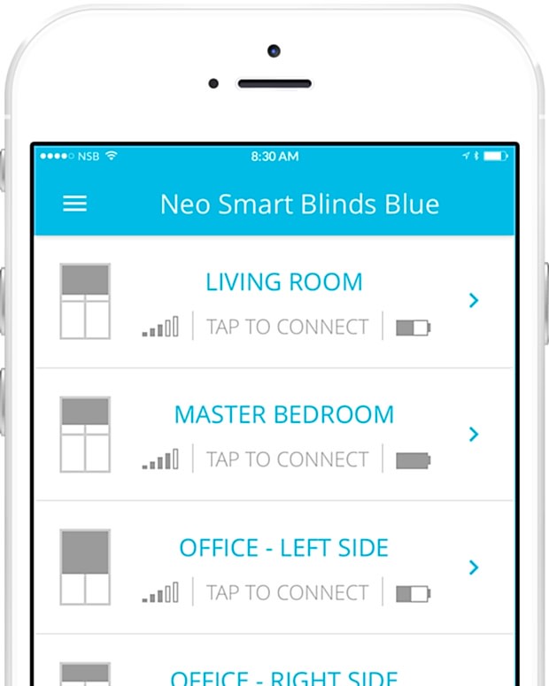 home automation for blinds