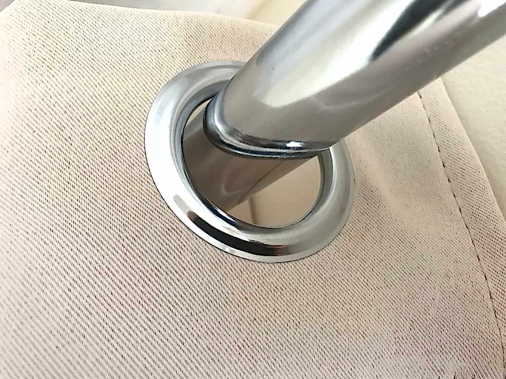 cream curtain