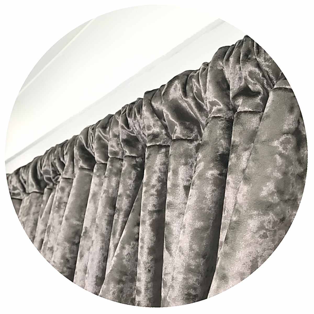 tunnelled curtains